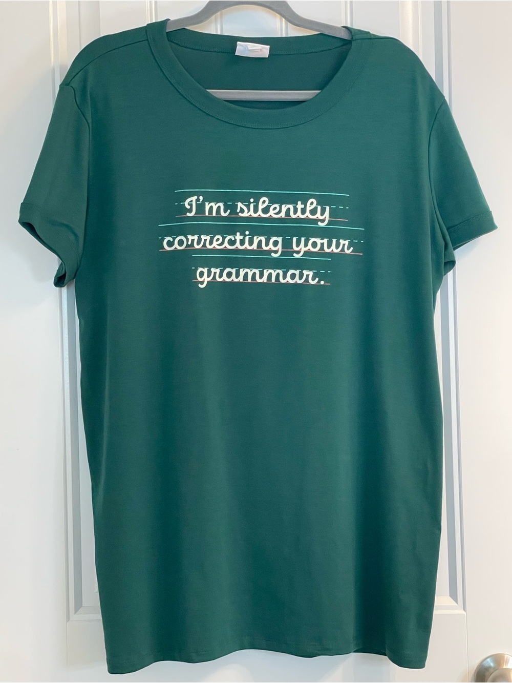 LuLaRoe Emerald Green tee-shirt